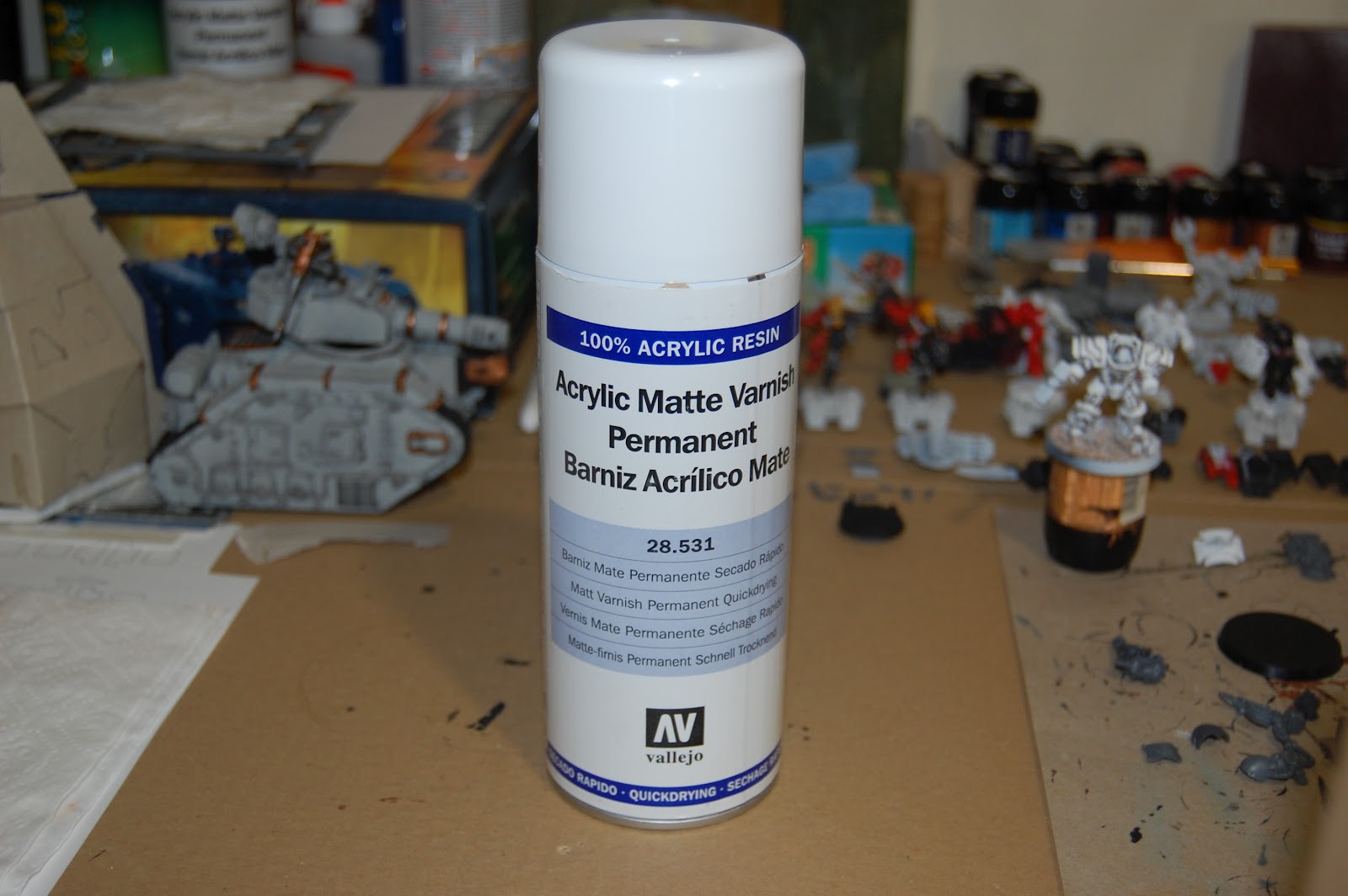 Pitched Battle Product Review Vallejo Matte Varnish