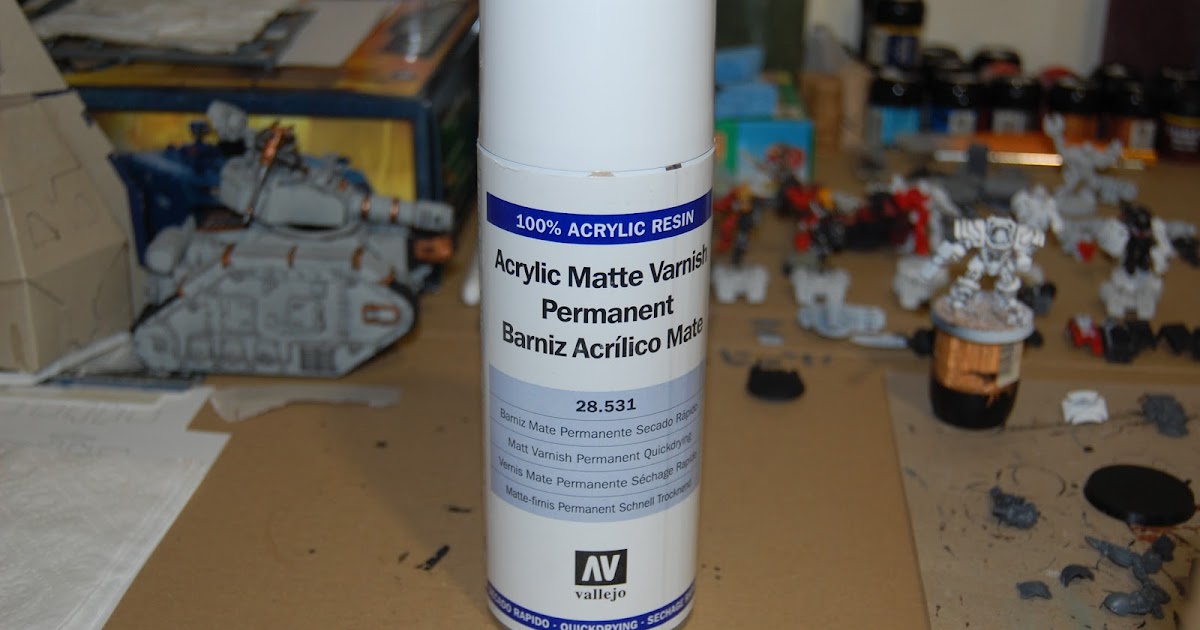 Pitched Battle Product Review Vallejo Matte Varnish