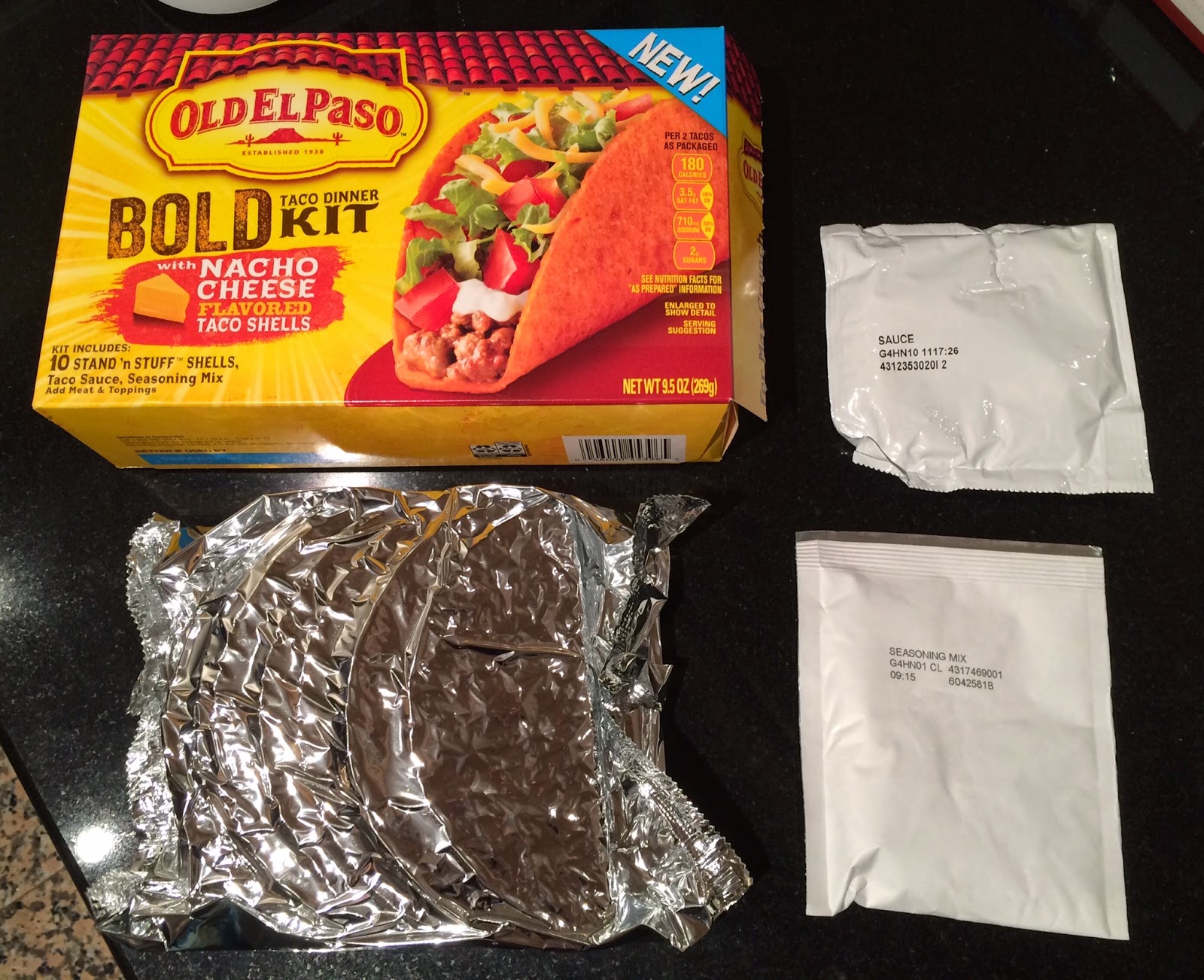 Old El Paso Nacho Cheese Taco Shells And Taco Kit / オールドエルパソ ナチ