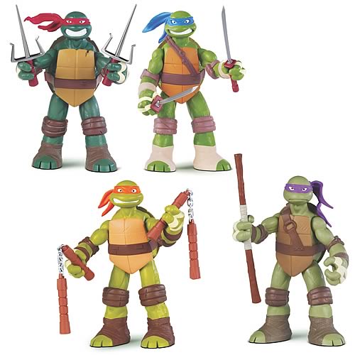 SDCC Exclusive 10.5" TMNT Figures! Geek News Superhero News