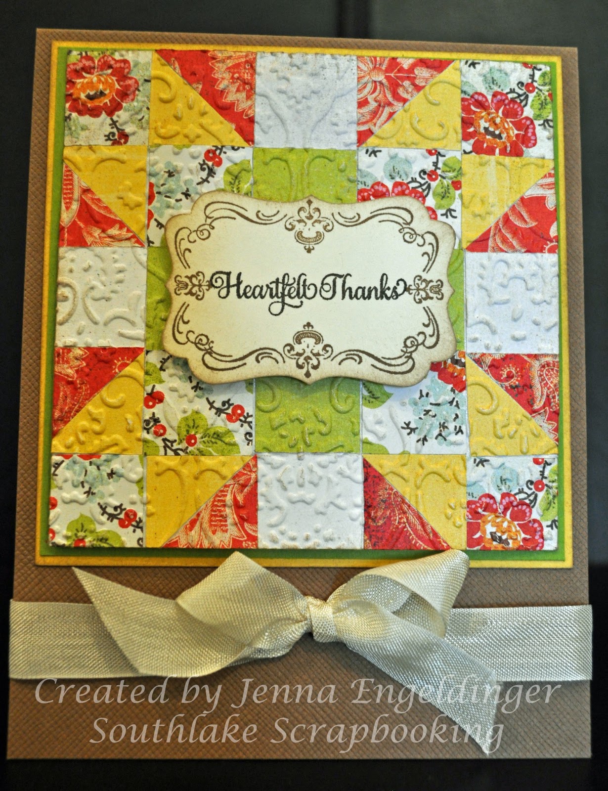 Southlake Scrapbooking Quilted Card