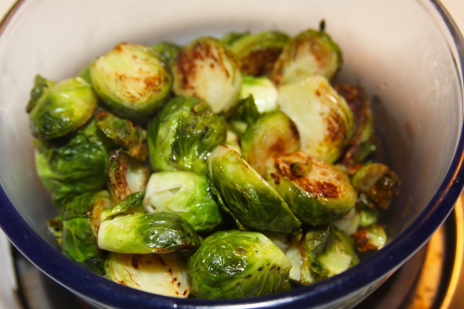 For the Love of Food Italian Roasted Brussel Sprouts with Lemon and Pancetta