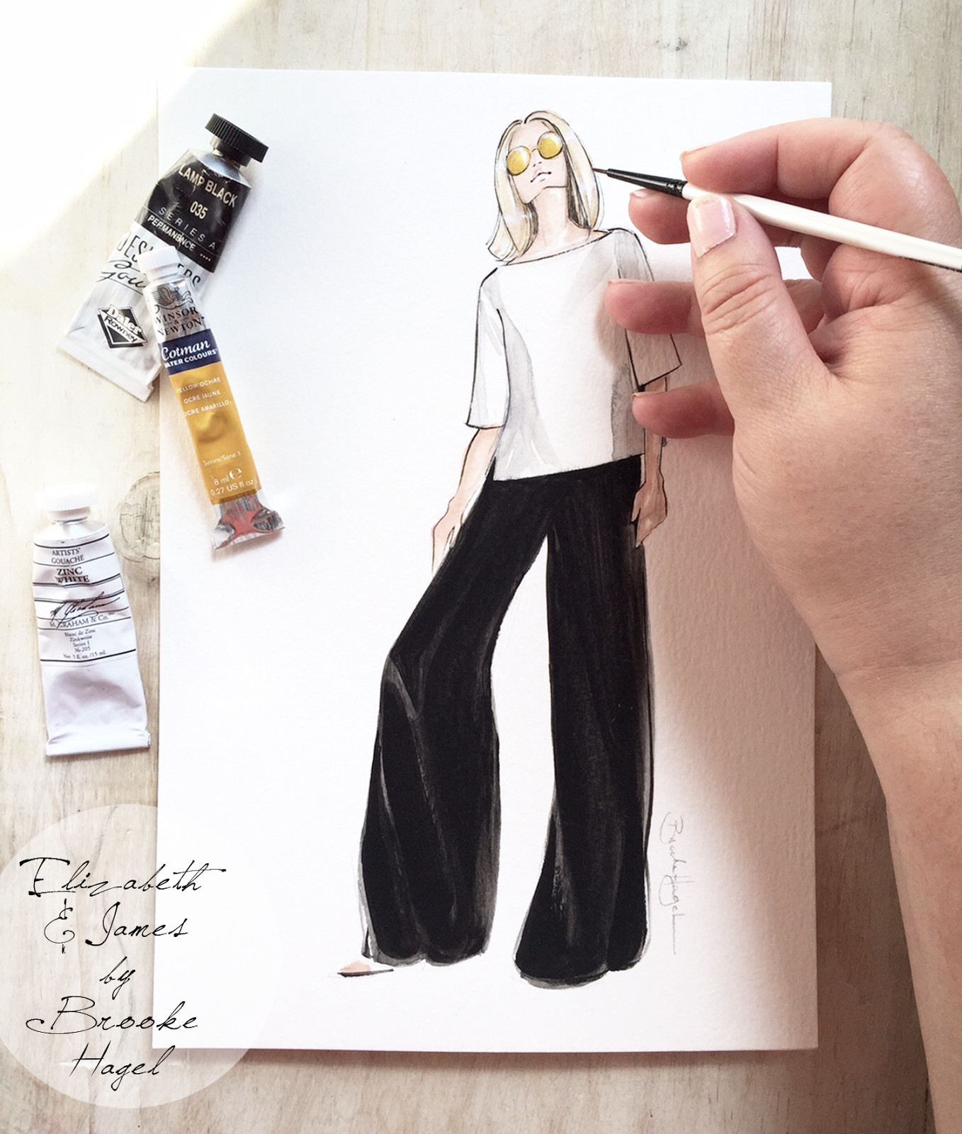 Fabulous Doodles Fashion Illustration blog by Brooke Hagel: Donna