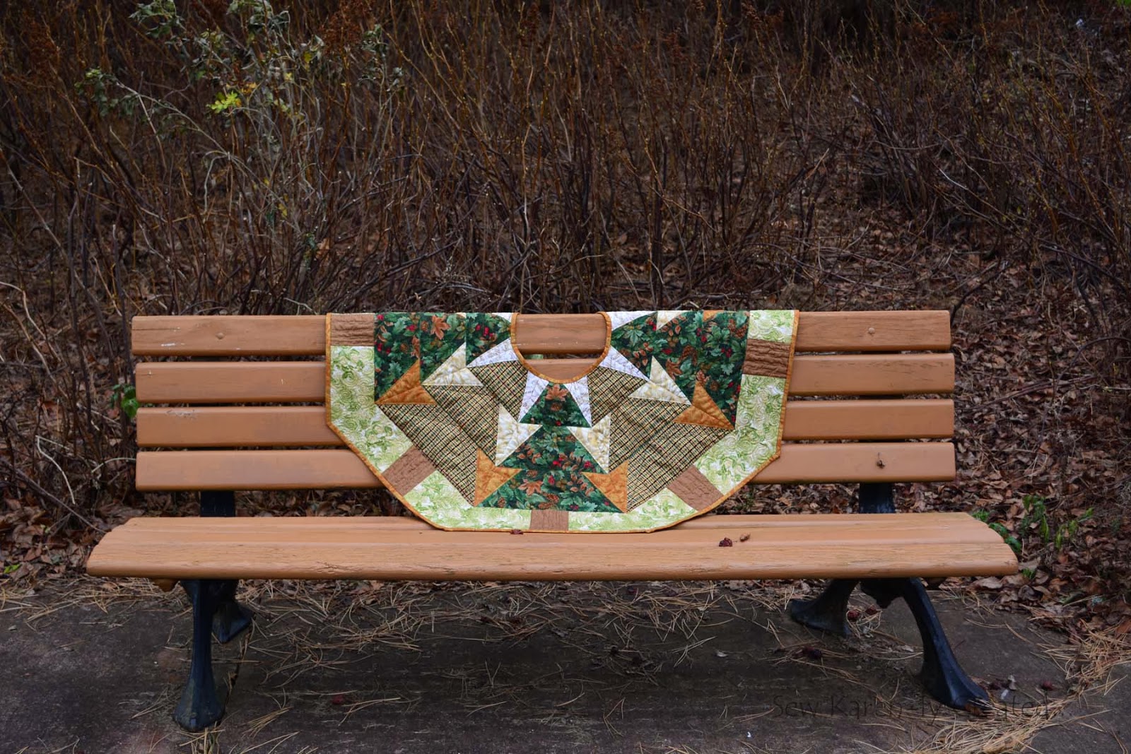 Sew Karenly Created... Woodland Tree Skirt