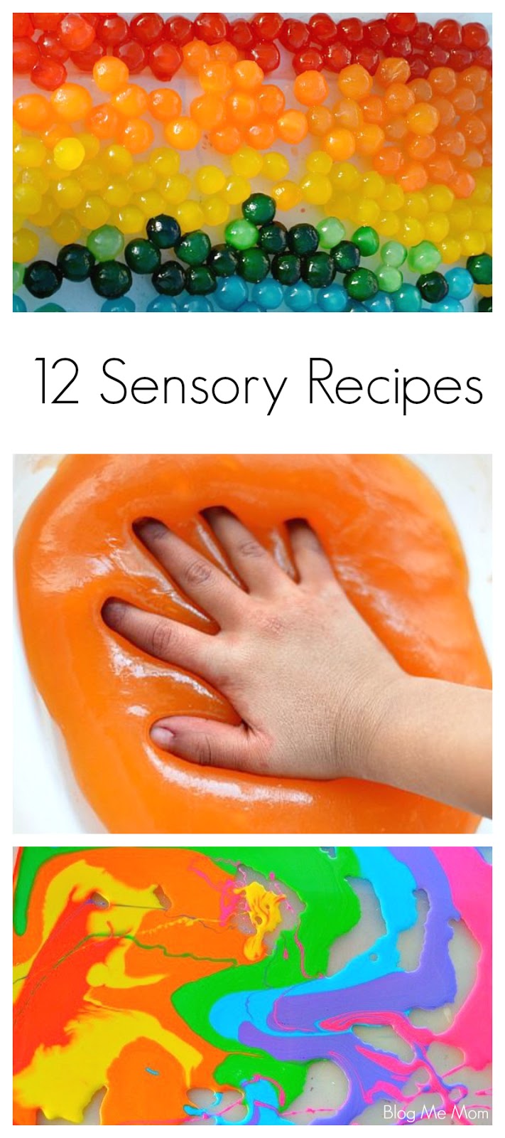 {Guest Post}  Twelve Sensory Play Recipes by Blog Me Mom for Fun at Home with Kids