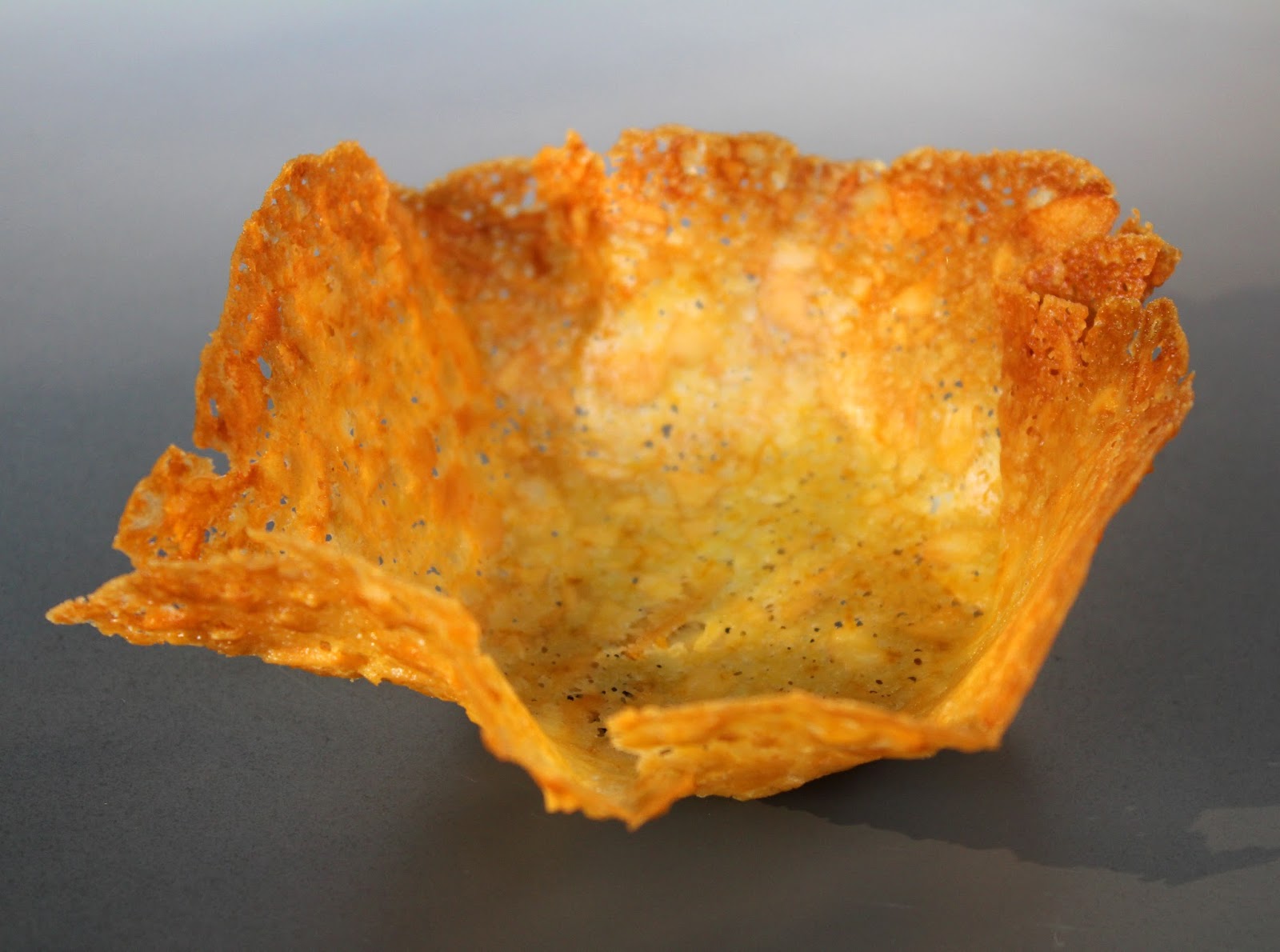 New River Dining Orange almond tuile (baskets)