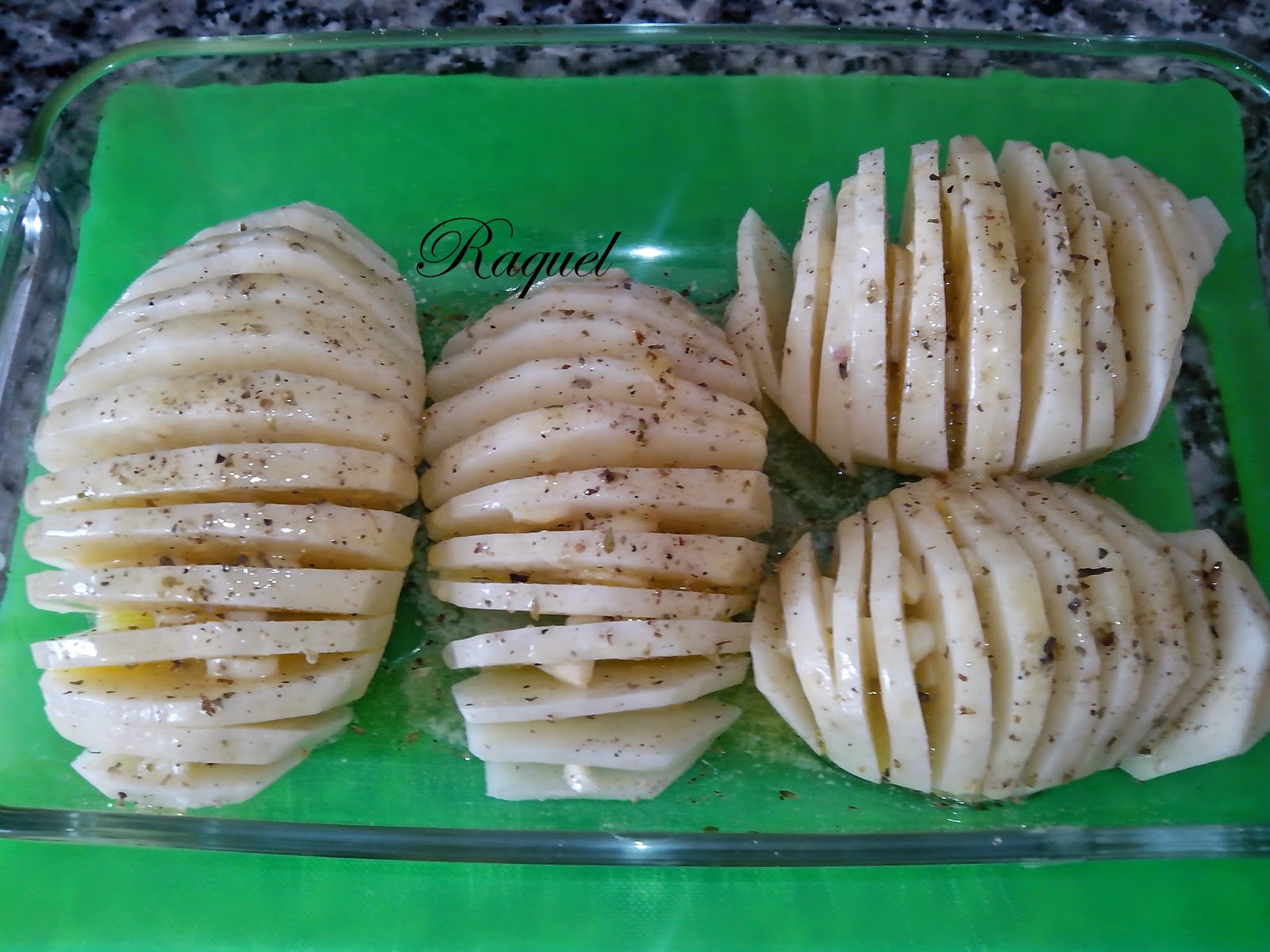 Patatas Hasselback