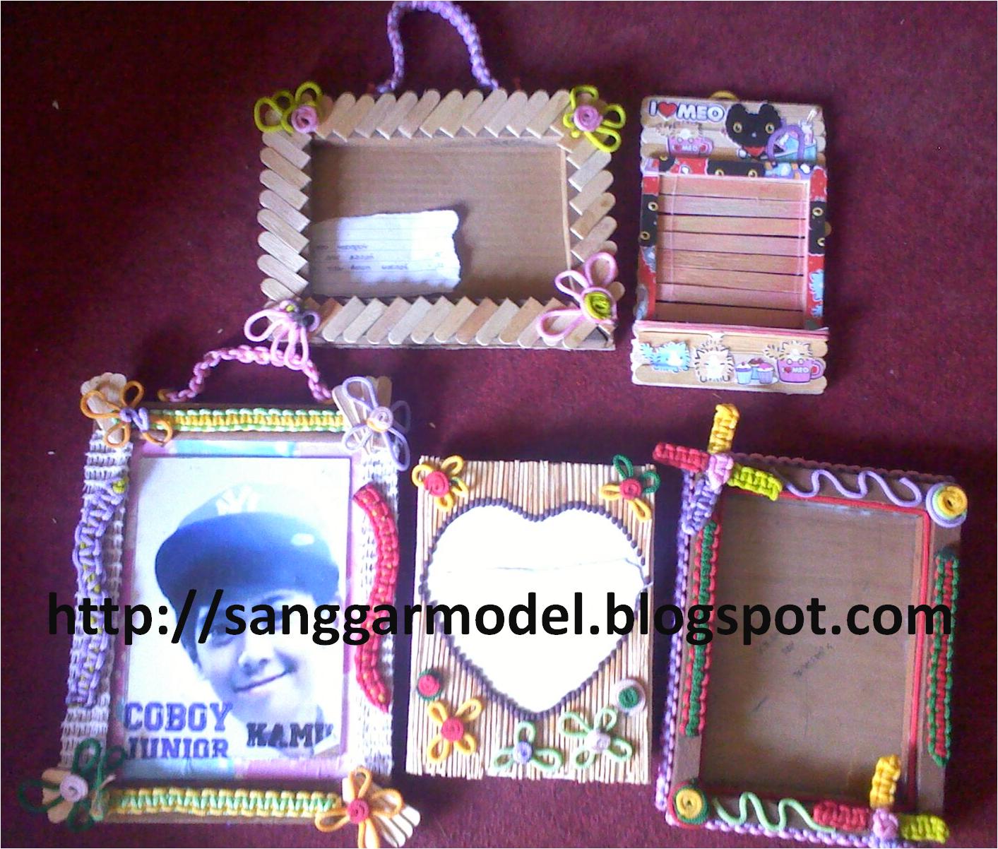 Cara Membuat Bingkai Foto Sanggar Model