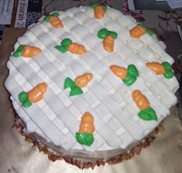 Carrot + Walnut Cake