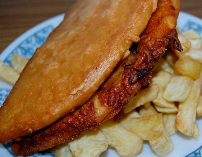 Scotland for the Senses Deep fried pizza. Get it in ye.