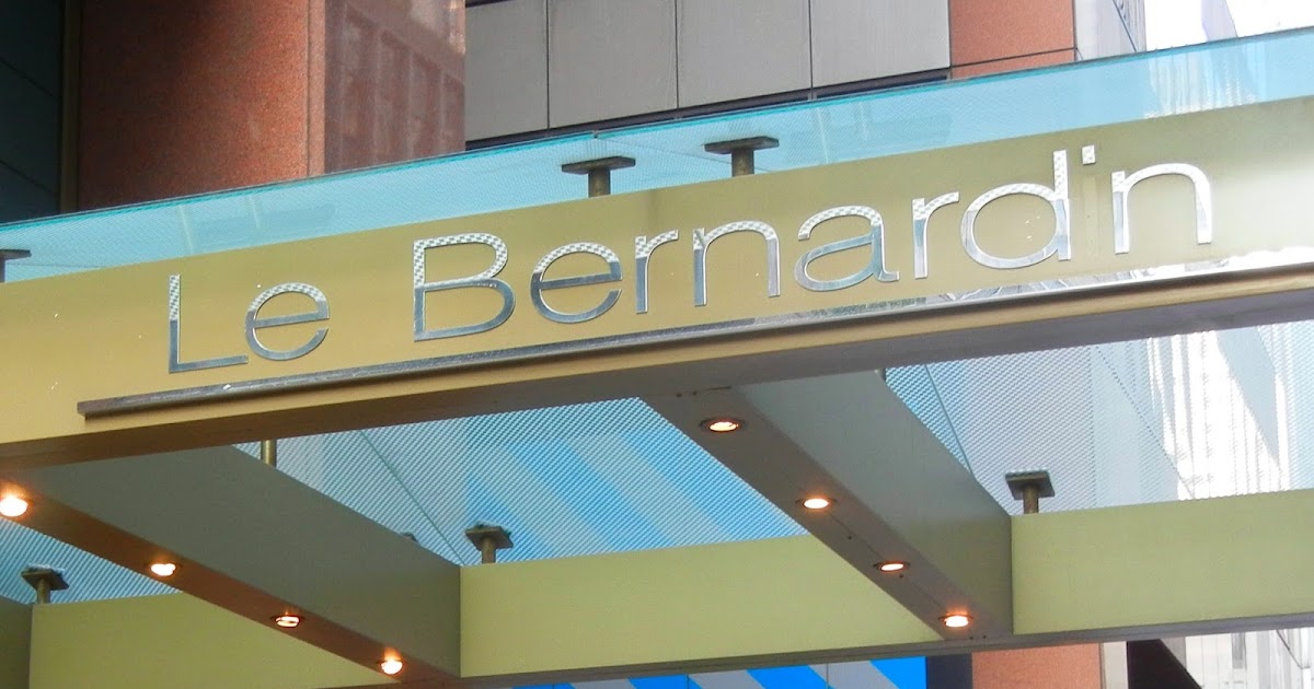 FoodMeUpScotty New York Series Le Bernadin