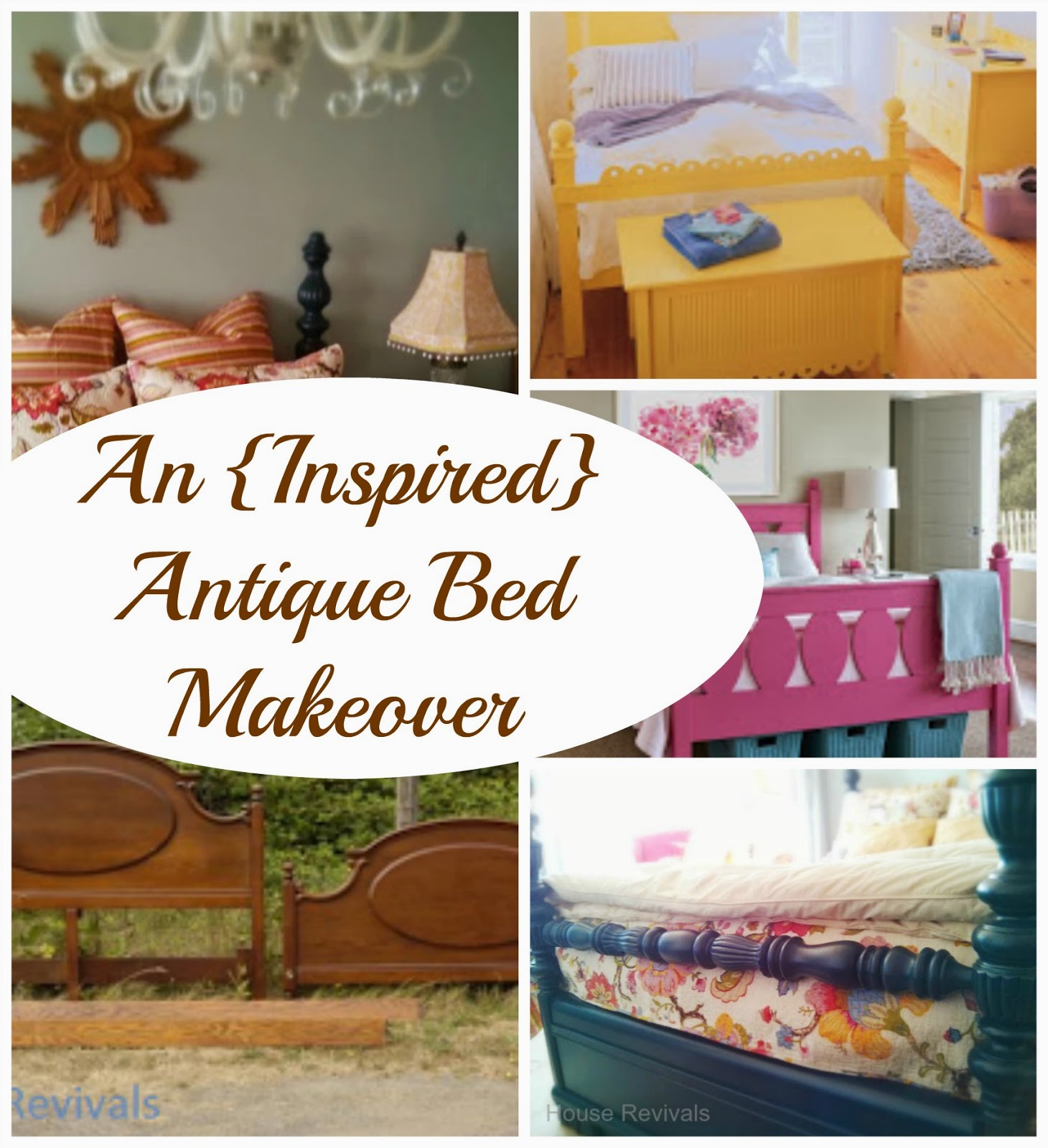 An Antique Bed Makeover
