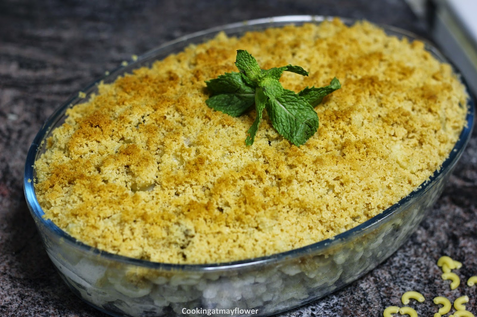 Cooking at Mayflower Pasta with Mushrooms and Eggs