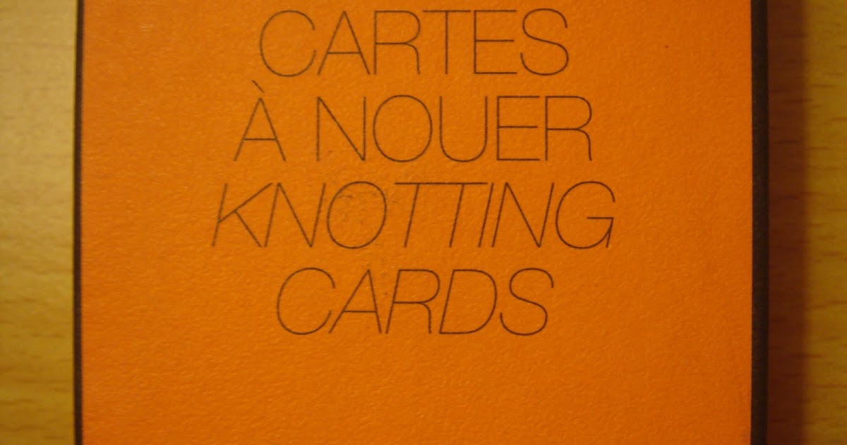 How to tie a scarf Hermes knotting cards (Part II) Tina Villa