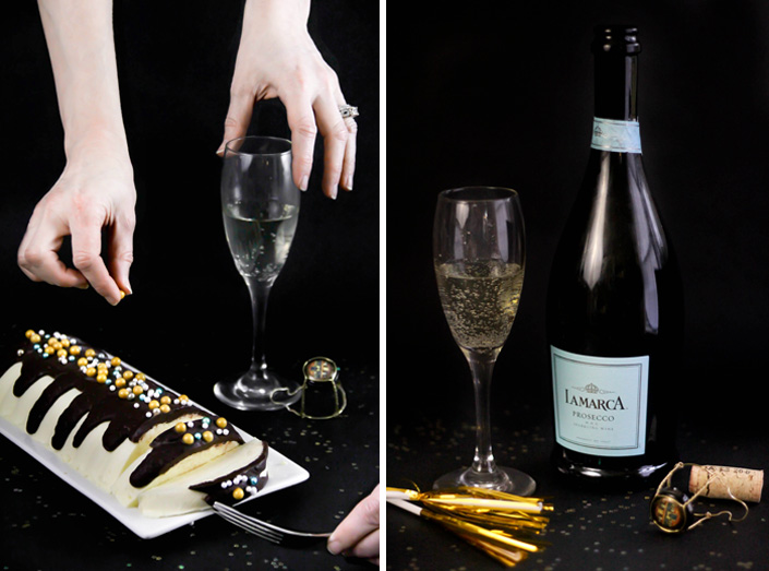 Champagne Mousse Sprinkle Bakes