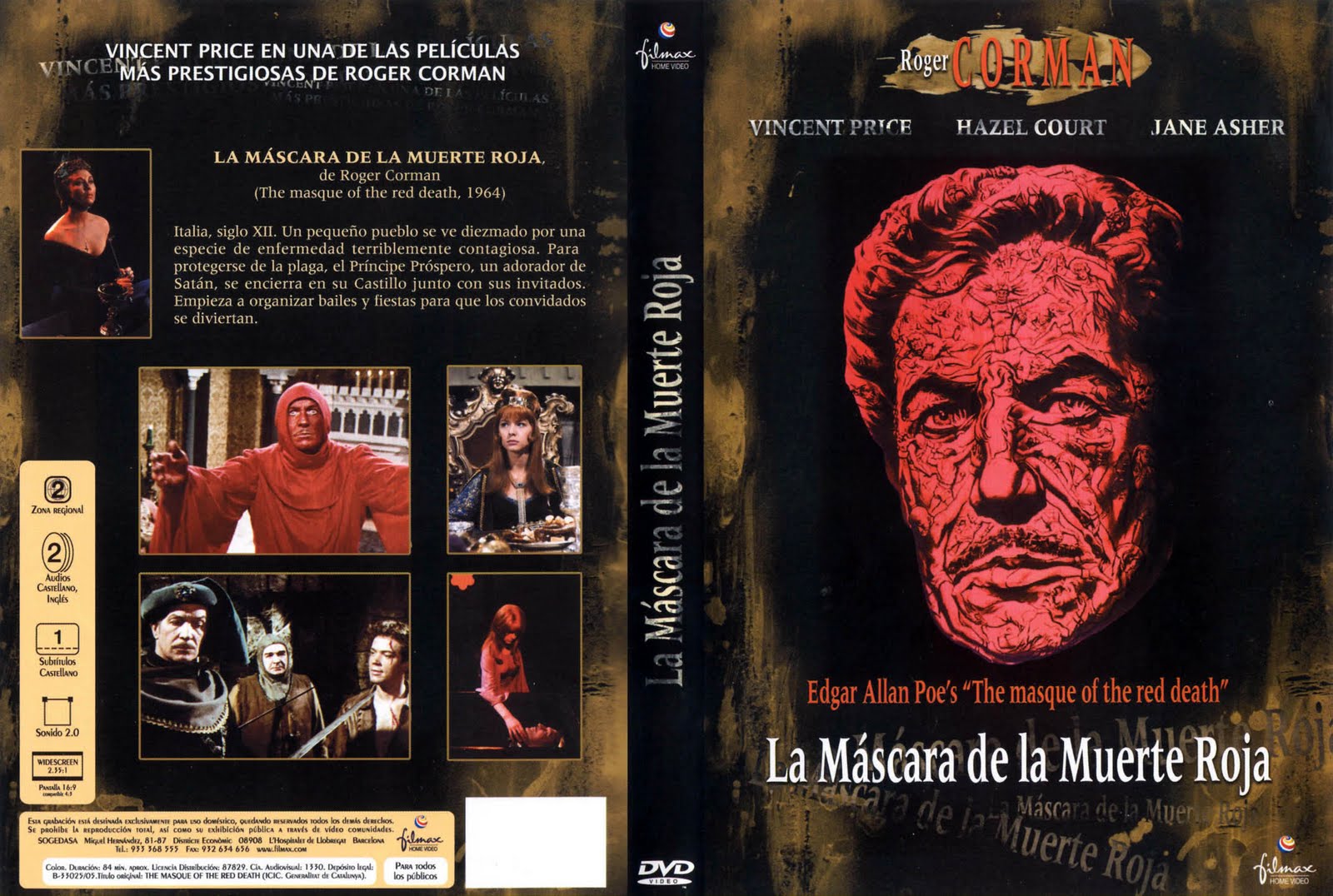 12 máscaras asesinas del cine La_Mascara_De_La_Muerte_Roja-Cine+Clasico+Conecta2