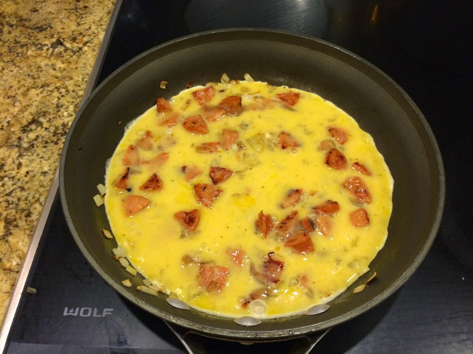 TASTE OF HAWAII PORTUGUESE SAUSAGE AND EGG BREAKFAST BURRITO