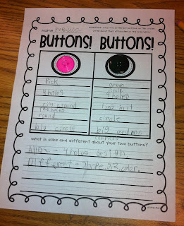 Crazy for First Grade: Attributes and Sorting Fun!!