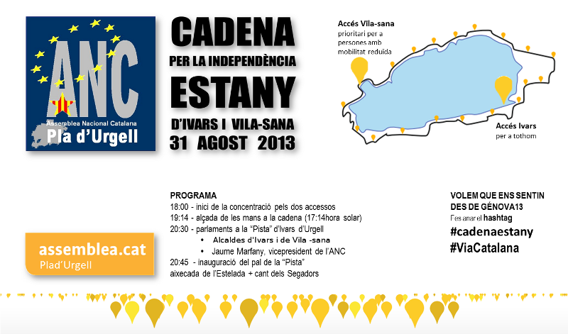 Cadena a l'Estany d'Ivars i Vila-sana