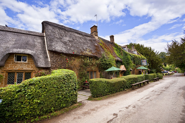 The Falkland Arms at Great Tew in the Cotswolds by Martyn Ferry Photography