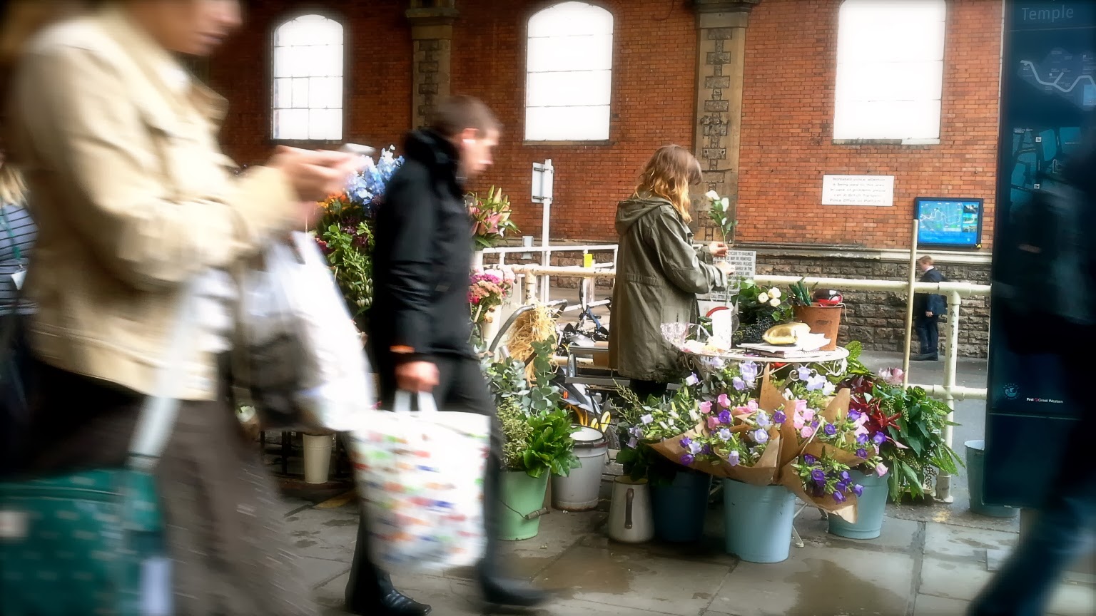 Bristol Temple Meads Emotion Recollected in Tranquillity