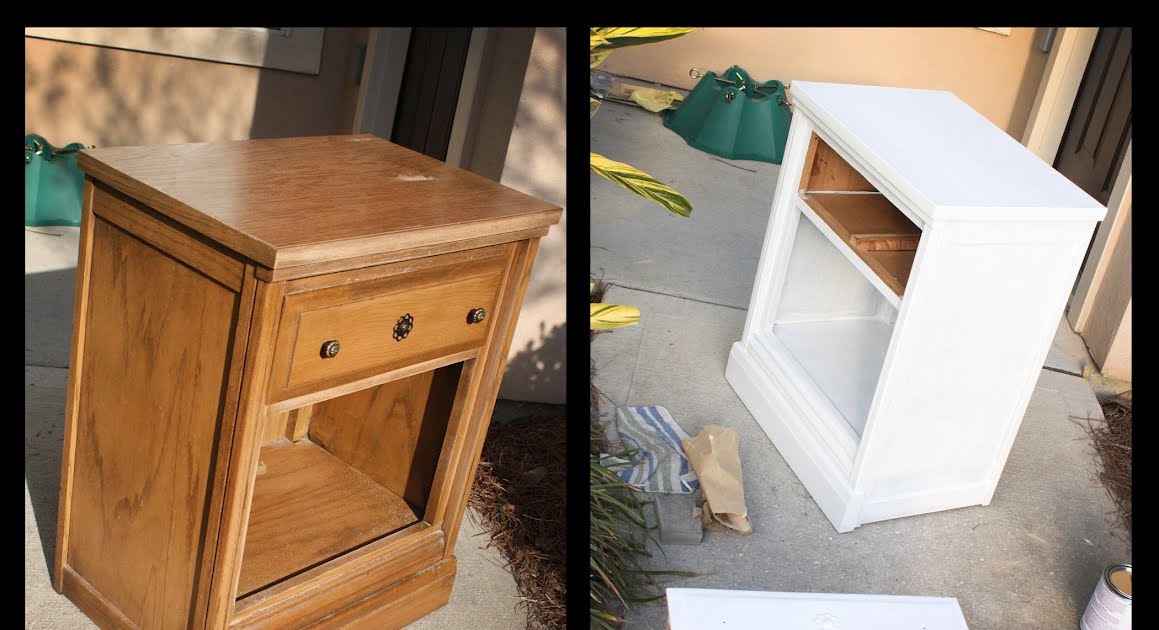 Junk in the Trunk Refinished Nightstand