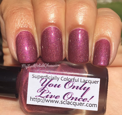 Superficially Colorful Lacquer You Only Live Once! Superficially Colorful Lacquer You Only Live Once!