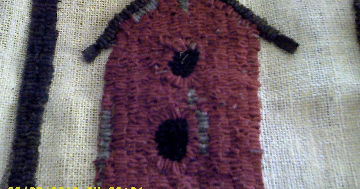 The Primitive Roost..LLC.. How to bind a hooked rug....???