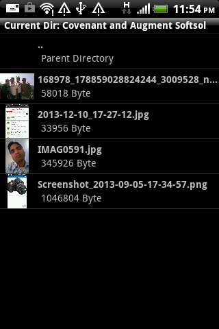 android file or folder