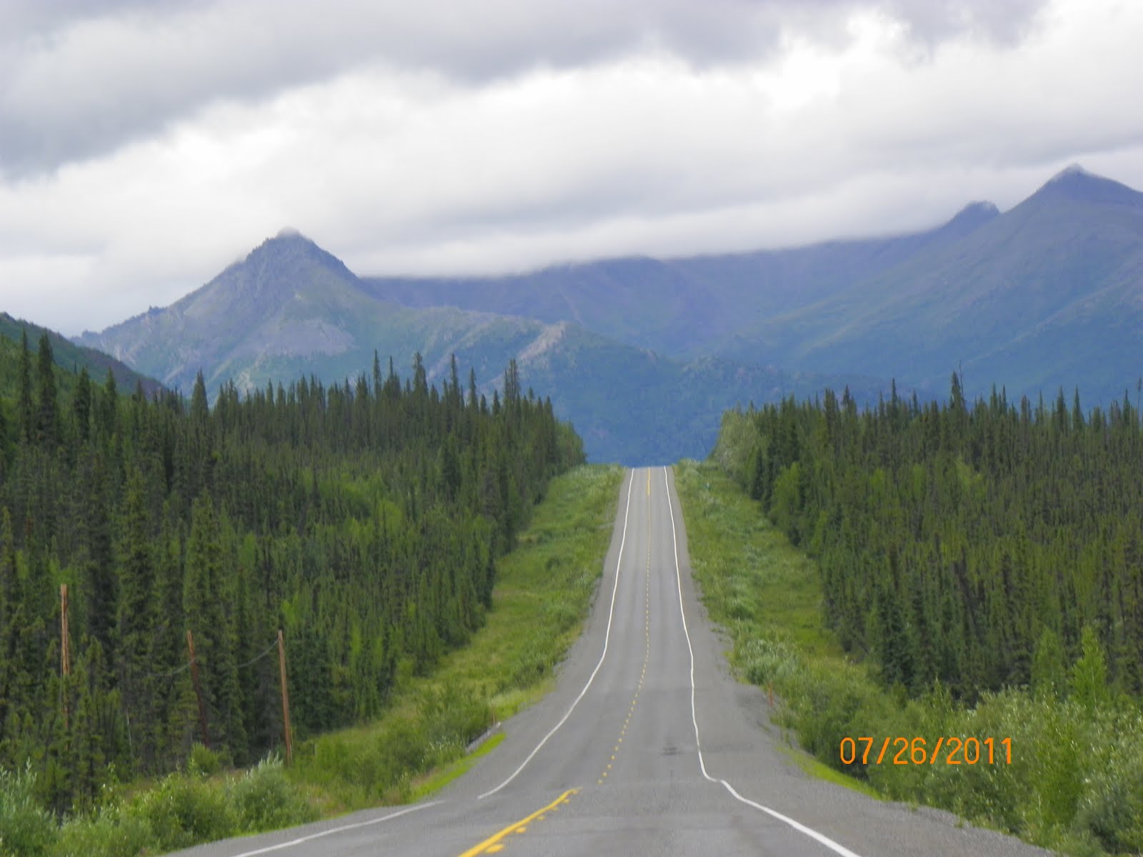 Alaska Vacation 2 Valdez to Tok,Alaska Hwy A1