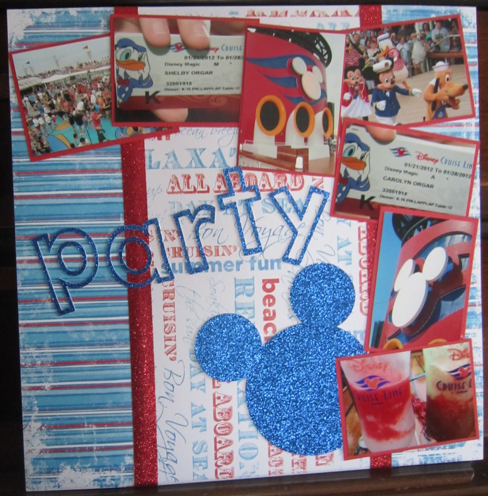 Stamping, Scrapbooking and Card Hobbyist Another Disney Layout