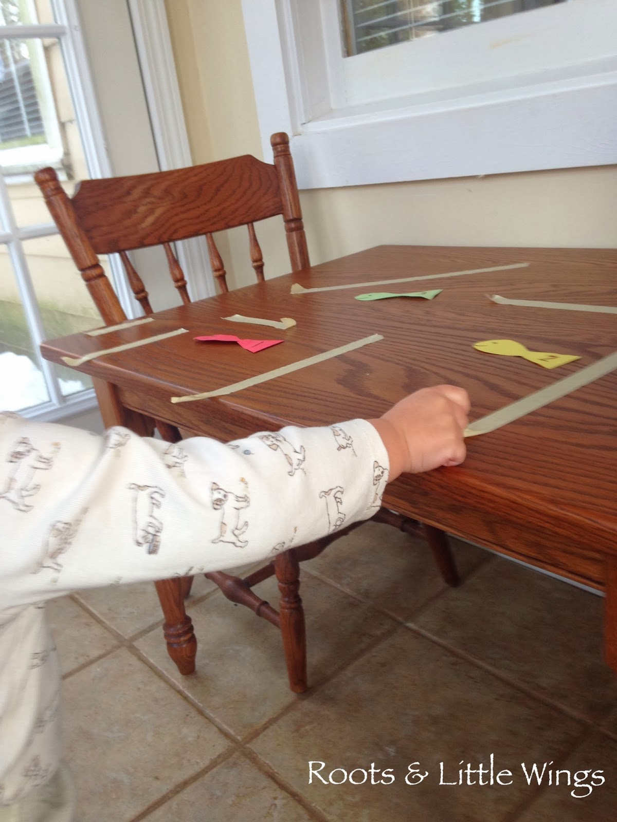 Roots & Little Wings Tape Table for Toddlers