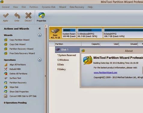 mini tool partition wizard pro invalid configuration file