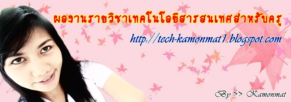 ผลงานรายวิชาเทคโนโลยีสารสนเทศสำหรับครู