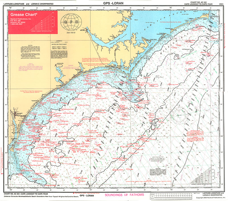Nautical Chart Books