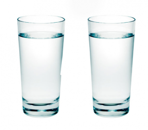 glasses of water