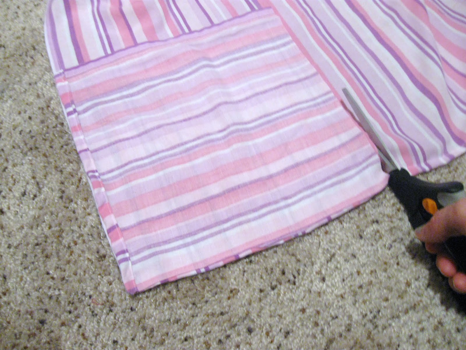 A Quiet Little Life Tutorial One Double (Full) Fitted Bed Sheet to