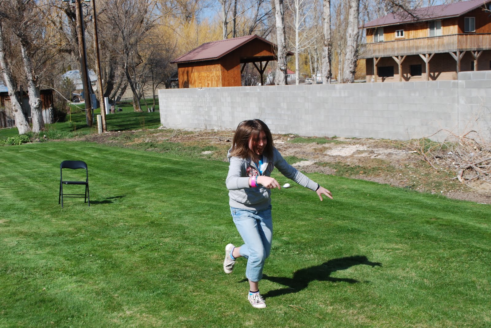A Handful of Blessings Cotton ball relay