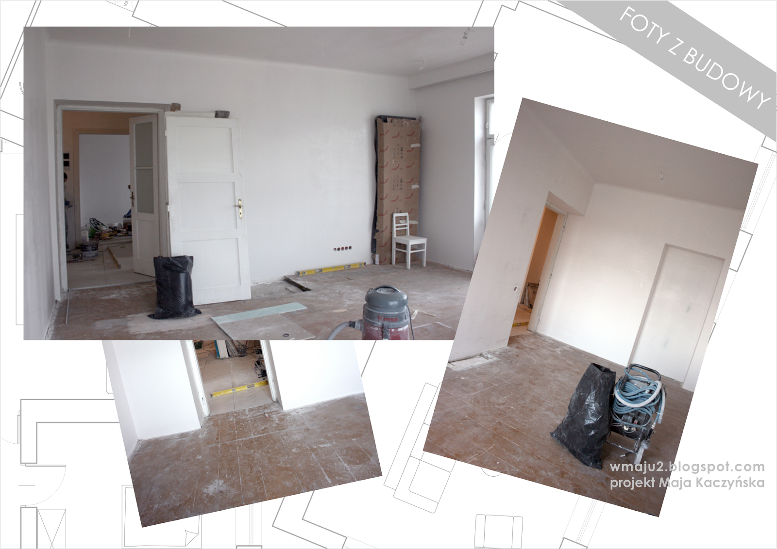 wreszcie białe ściany! blog budowlany - mojabudowa.pl