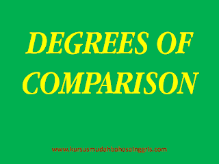 Pengertian Bentuk Dan Contoh Degrees Of Comparison Belajar Bahasa Inggris Online Gratis