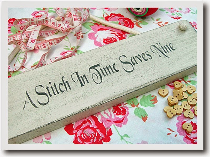 Stitch in time saves nine essay