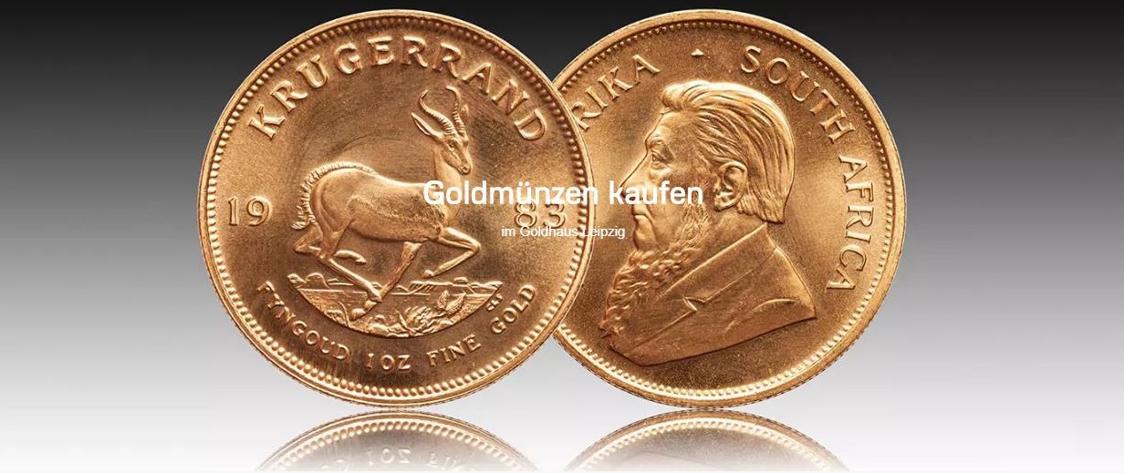 Goldmünzen kaufen im Goldhaus Leipzig