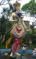 patung dewi dibuat di Bali