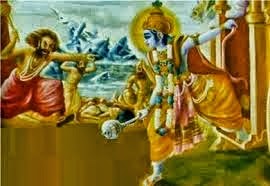 Shri Krishna killed Dantavakra in gada yudh