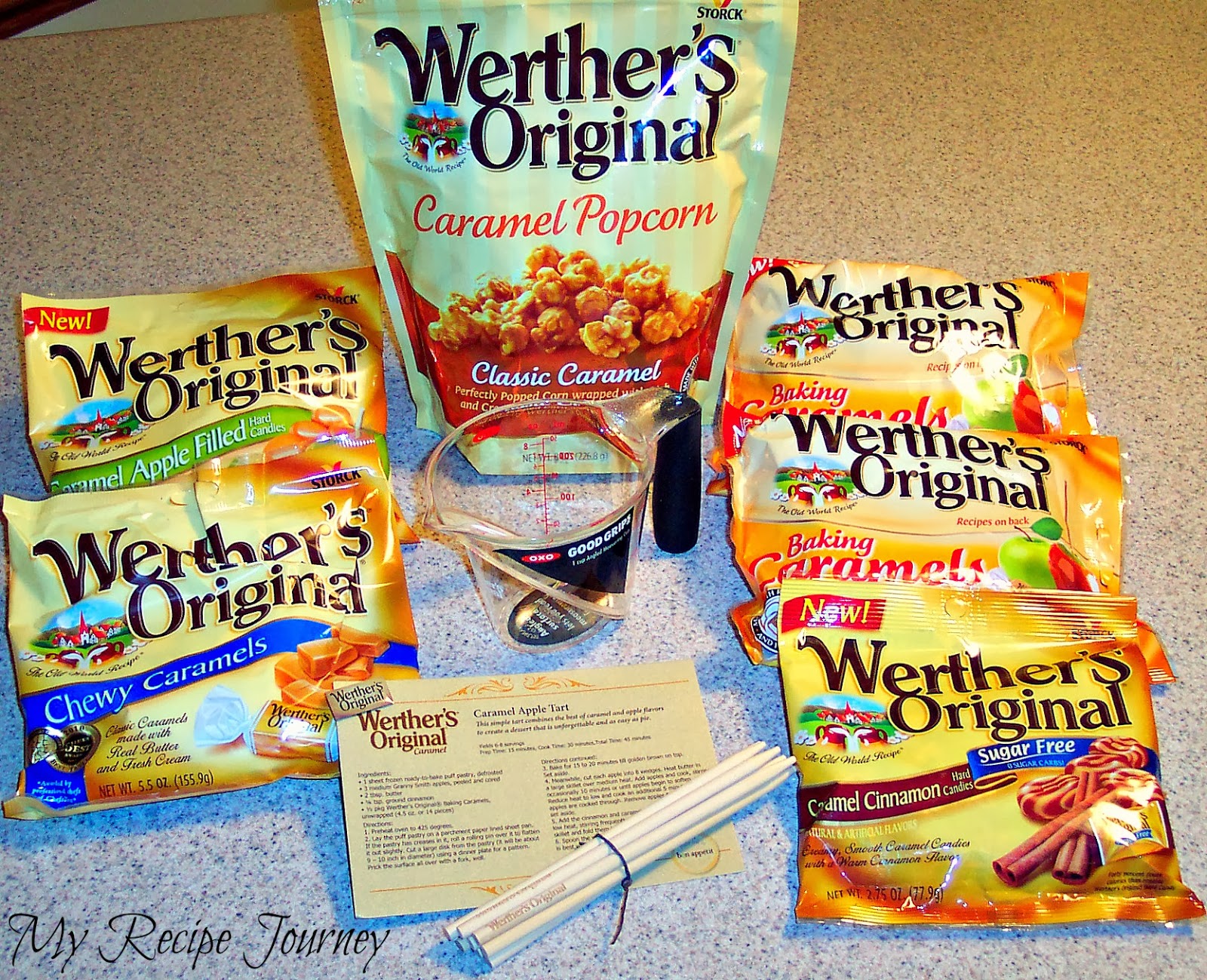 My Recipe Journey Werther's Caramel Apple Tart