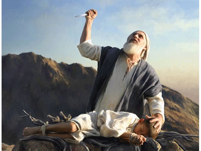 El origen de la neurosis judía: Yahvé ordena a Abraham sacrificar a Isaac (padre de los judíos)