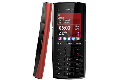 Spesifikasi Dan Harga HP Nokia X2-02