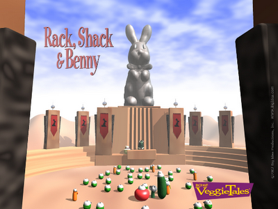 Whatsoever Critic: "Rack, Shack, and Benny" Veggietales Video Review