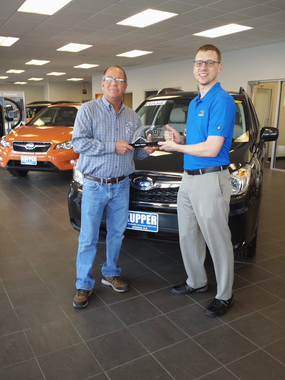 Kupper Subaru Earns Subaru of America 2014 Subaru Stellar Care Award