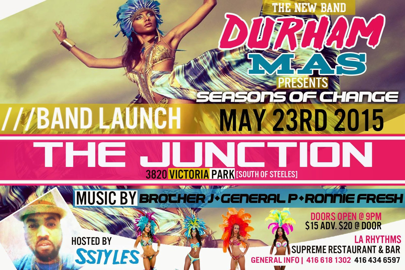 De Cocoa Pañyol Blogspot New Band for 2015 Toronto Carnival Durham Mas